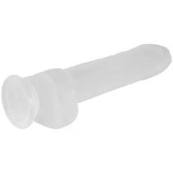 Willie City Classic Frosted Realistisk Gjennomsiktig Dildo 24,5 Cm -Onaniprodukter butikk 25112 willie city classic realistisk frosted klar dildo 24 5 cm 04 product