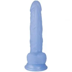 Baseks Jellies Realistic Small Blå Dildo Med Sugekopp 20 Cm -Onaniprodukter butikk 25131 baseks jellies realistisk dildo med sugekop small bl 02 product