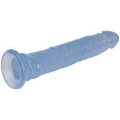 Baseks Glitter Blå Dildo 20,5 Cm -Onaniprodukter butikk 25135 baseks glitter dildo bl 03 product