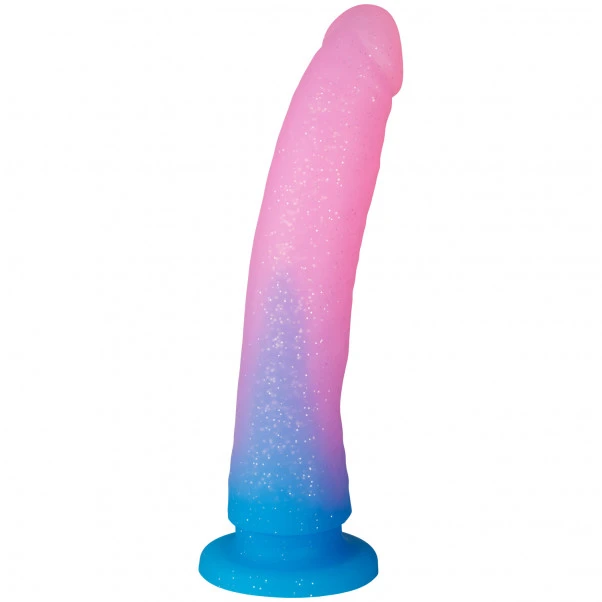 Baseks Graduert Glitter Stor Blå Dildo 22,5 Cm 3 Baseks Graduert Glitter Stor Blå Dildo 22,5 Cm