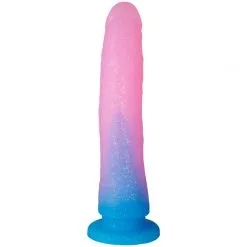 Baseks Graduert Glitter Stor Blå Dildo 22,5 Cm 7 Baseks Graduert Glitter Stor Blå Dildo 22,5 Cm -Onaniprodukter butikk 25137 baseks gradient glitter dildo large bl 02 product