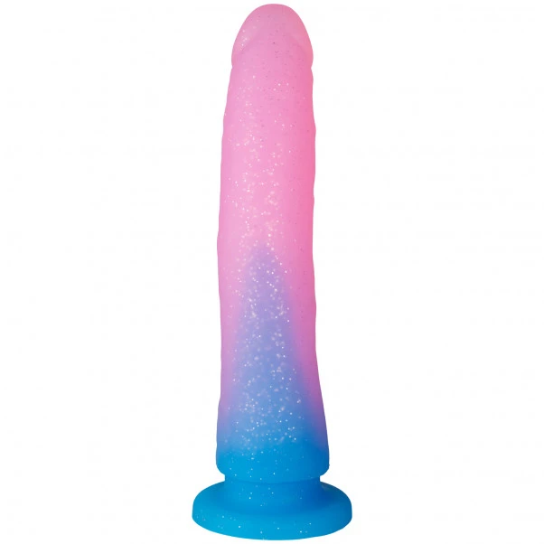 Baseks Graduert Glitter Stor Blå Dildo 22,5 Cm 4 Baseks Graduert Glitter Stor Blå Dildo 22,5 Cm - Bilde 2