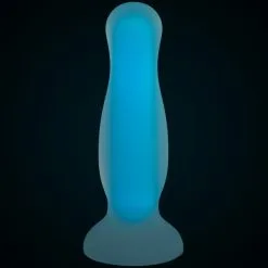 Baseks Glow In The Dark Stor Analdildo -Onaniprodukter butikk 25141 baseks glow in the dark anal dildo large bl 04 product