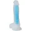 Baseks Glow In The Dark Blå Dildo 21,5 Cm. 1 Baseks Glow In The Dark Blå Dildo 21,5 Cm. -Onaniprodukter butikk 25144 baseks glow in the dark dildo bl 01 product