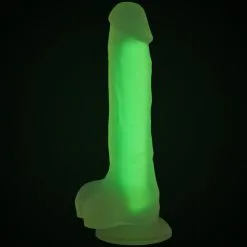 Baseks Glow In The Dark Gul Dildo 21,5 Cm 12 Baseks Glow In The Dark Gul Dildo 21,5 Cm -Onaniprodukter butikk 25145 baseks glow in the dark dildo gul 05 product