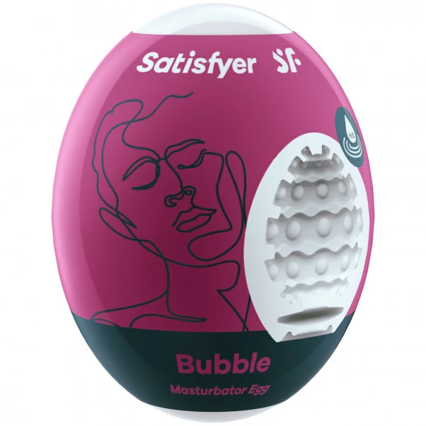 Satisfyer Bubble Masturbator Egg 3 Satisfyer Bubble Masturbator Egg