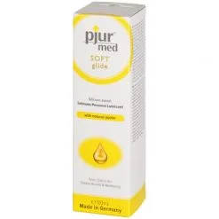Pjur MED Soft Glide Silikonglidemiddel 100 Ml -Onaniprodukter butikk 25620 pjur med soft 100 ml glidecreme 90 pack q100