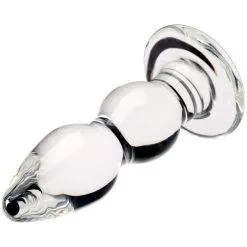 Sinful Groove Liten Analplugg I Glass -Onaniprodukter butikk 25628 sinful groove glas butt plug lille 02 product q100