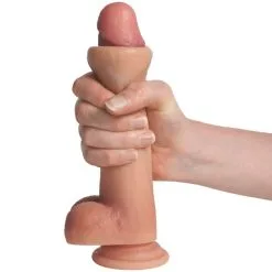 Willie City Super Realistic Silikondildo 21,5 Cm -Onaniprodukter butikk 25843 willie city super realistic silicone dildo 21 5 cm 52 hand q100