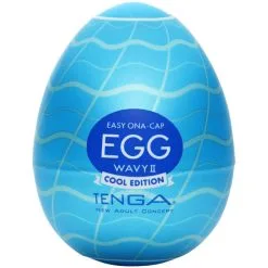 TENGA Egg Wavy II Cool Edition Masturbator