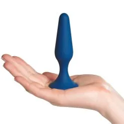 Sinful Business Blue Slim Small Analplugg 8 Sinful Business Blue Slim Small Analplugg -Onaniprodukter butikk 25937 sinful business blue slim butt plug small 50 hand q100