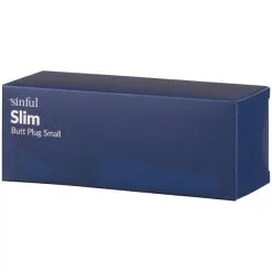 Sinful Business Blue Slim Small Analplugg 9 Sinful Business Blue Slim Small Analplugg -Onaniprodukter butikk 25937 sinful business blue slim butt plug small 90 pack q100