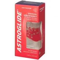 Astroglide Vannbasert Glidemiddel Med Jordbærsmak 74 Ml -Onaniprodukter butikk 25977 astroglide water based strawberry flavoured lubricant 74 ml 90 pack q100