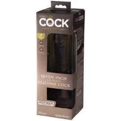 King Cock Elite Dual Density Silikondildo 21 Cm -Onaniprodukter butikk 25990 king cock elite dual density silicone cock brown 17 cm 90 pack q100