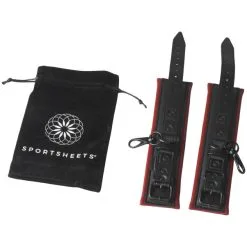 Sportsheets Saffron Imitert Lær Mansjetter 11 Sportsheets Saffron Imitert Lær Mansjetter -Onaniprodukter butikk 26102 sportsheets saffron handcuffs 04 product q100