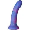 Baseks Blue Galaxy Silikondildo 18 Cm -Onaniprodukter butikk 26365 baseks blue galaxy silicone dildo 01 product q100 1