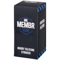 MR.MEMBR Nubby Silikon Stroker -Onaniprodukter butikk 26375 mr membr nubby silicone stroker 90 pack q100