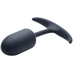 Heavy Hitters Analplugg Med Liten Vekt -Onaniprodukter butikk 26415 heavy hitters weighted butt plug small 02 product q100