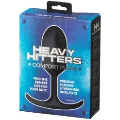 Heavy Hitters Analplugg Med Liten Vekt -Onaniprodukter butikk 26415 heavy hitters weighted butt plug small 90 pack q100