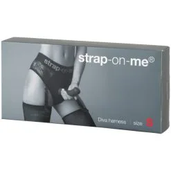 Strap-On-Me Diva Seletøy Med Seler 11 Strap-On-Me Diva Seletøy Med Seler -Onaniprodukter butikk 26418 strap on me diva harness 90 pack q100