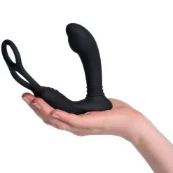 Nexus Simul8 Dobbel Anal Og Perineum Penis- Og Ballevibrator Med Penisring -Onaniprodukter butikk 26784 nexus simul8 dual motor prostate vibrator with cock ring 50 hand q100 1