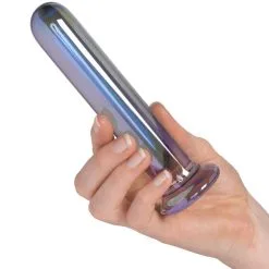 Sinful Blue Pillar Glassdildo 15,5 Cm -Onaniprodukter butikk 26836 sinful blue pillar glass dildo 50 hand q100