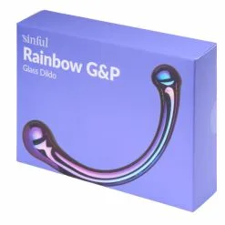 Sinful Rainbow G&P Glassdildo 17 Cm 9 Sinful Rainbow G&P Glassdildo 17 Cm -Onaniprodukter butikk 26837 sinful rainbow g p dildo 90 pack q100