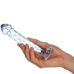 Syndig Swirly Glassdildo -Onaniprodukter butikk 26840 sinful swirly glass dildo 50 hand q100