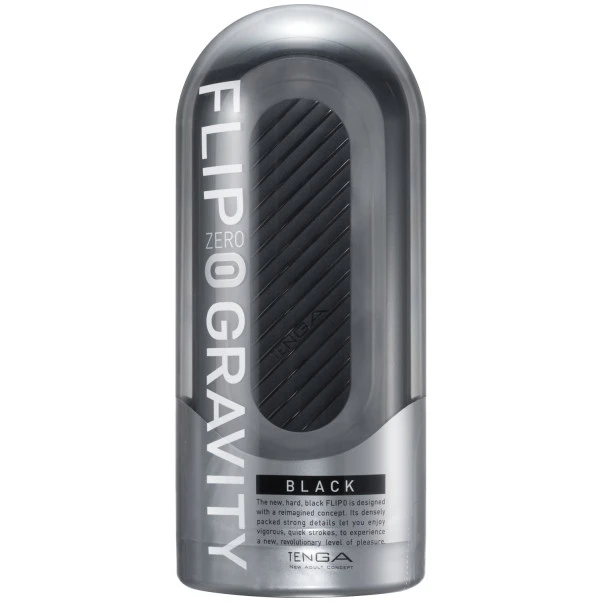 TENGA Flip Zero Gravity Svart Onaniprodukt 7 TENGA Flip Zero Gravity Svart Onaniprodukt - Bilde 5