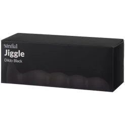 Sinful Jiggle Svart Dildo 16,5 Cm 9 Sinful Jiggle Svart Dildo 16,5 Cm -Onaniprodukter butikk 26913 sinful jiggle black dildo 16 5 cm 90 pack q100