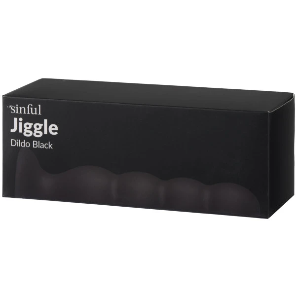 Sinful Jiggle Svart Dildo 16,5 Cm 6 Sinful Jiggle Svart Dildo 16,5 Cm - Bilde 4