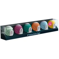 Satisfyer Masturbator Egg 6er Sett -Onaniprodukter butikk 26946 satisfyer masturbator egg 6er set 90 pack q100