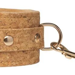 Vegan Fetish Cork Håndjern -Onaniprodukter butikk 26953 vegan fetish cork wrist cuffs 03 product q100 1