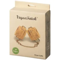 Vegan Fetish Cork Håndjern -Onaniprodukter butikk 26953 vegan fetish cork wrist cuffs 90 pack q100