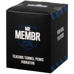 MR.MEMBR Teasing Tunnel Penisvibrator -Onaniprodukter butikk 27000 mr membr teasing tunnel penis vibrator 90 pack q100