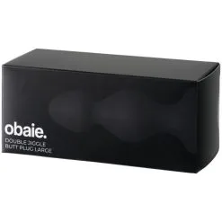 Obaie Double Jiggle Stor Analplugg -Onaniprodukter butikk 27020 obaie double jiggle butt plug large 90 pack q100