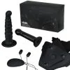Obaie Deluxe Strap-On Harness Med Dildoer Og Bulletvibrator 2 Obaie Deluxe Strap-On Harness Med Dildoer Og Bulletvibrator -Onaniprodukter butikk 27114 obaie deluxe strap on harness with dildos and bullet vibrator 01 product q100 1