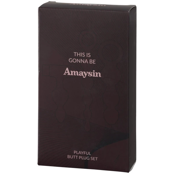 Amaysin Playful Butt Plug Sett 9 Amaysin Playful Butt Plug Sett - Bilde 7