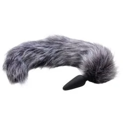 Tailz Analplugg Med 3 Halefester -Onaniprodukter butikk 27341 tailz butt plug with 3 tail attachments 03 product q100