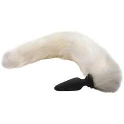 Tailz Analplugg Med 3 Halefester -Onaniprodukter butikk 27341 tailz butt plug with 3 tail attachments 04 product q100