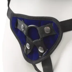 Sportsheets Lush Cobalt Strap On Seletøy -Onaniprodukter butikk 27371 sportsheets lush blue strap on harness 04 product q100