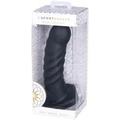 Sportsheets Banx Hollow Ribbed Dildo -Onaniprodukter butikk 27372 sportsheets banx ribbed dildo 90 pack q100