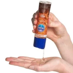 Skins Salted Caramel Seduction Vannbasert Glidemiddel 130 Ml -Onaniprodukter butikk 27392 skins water based salted caramel lube 130 ml 51 hand q100