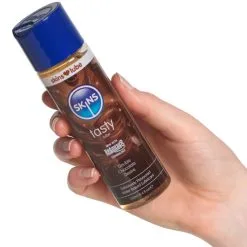 Skins Double Chocolate Desire Vannbasert Glidemiddel 130 Ml 6 Skins Double Chocolate Desire Vannbasert Glidemiddel 130 Ml -Onaniprodukter butikk 27394 skins water based double chocolate lube 130 ml 50 hand q100
