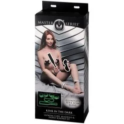 Master Series Kink In The Dark Glowing Bondagesett 15 Master Series Kink In The Dark Glowing Bondagesett -Onaniprodukter butikk 27454 master series glowing bondage kit 90 pack q100