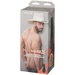 Man Squeeze Chad White Ass Masturbator -Onaniprodukter butikk 27466 man squeeze chad white ass masturbator 90 pack q100