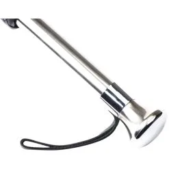 Zado Broad Skinnflogger Med Stålhåndtak 55 Cm -Onaniprodukter butikk 27504 zado broad leather flogger with steel handle 03 product q100 1