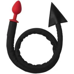 Tailz Djevel Hale Analplugg Og Horn Sett -Onaniprodukter butikk 27682 tailz devil tail and horns butt plug set 02 product q100
