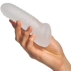 Perfect Fit Fat Boy Checker Plate Sheath Penishylse 14 Cm -Onaniprodukter butikk 27684 perfect fit fat boy checker plate penis sleeve 14 cm 50 hand q100