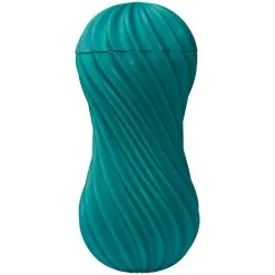 TENGA Flex Fizzy Green Masturbator -Onaniprodukter butikk 27706 tenga flex fizzy green masturbation sleeve 06 product q100